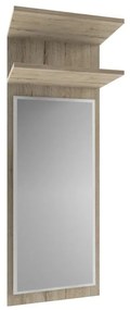 Kondela Panel so zrkadlom, ORESTES 40, dub san remo