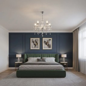 Toolight Toolight, stropné svietidlo 5xE14, EBT004-5CP, priehľadná-chróm, OSW-01258