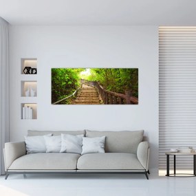 Obraz - Schody v prírode (120x50 cm)