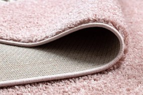 Dywany Łuszczów, Kusový koberec Berber 9000 pink, 160x220, ružová, obývacia izba