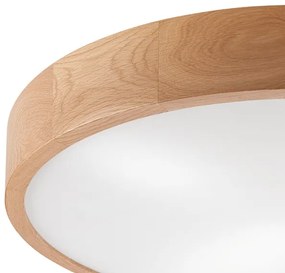 Stropné svietidlo OAK 4xE27/60W/230V ø 57,5 cm dub