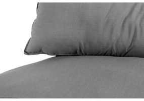 Sivá polstrovaná záhradná posteľ Emma – Hartman