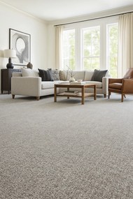 Spoltex, Metrážny koberec Texas 22 silver, na mieru, šíře 4m, šedá, filc, chodba / predsieň