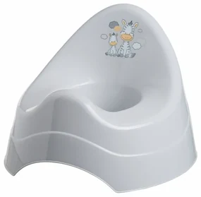 Erga 4 KIDS, detský nočník ZEBRA, šedá, ERG-08318