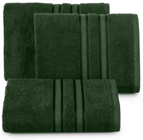 BAMBUSOVÝ UTERÁK MILA3 50X90 CM TMAVOZELENÁ