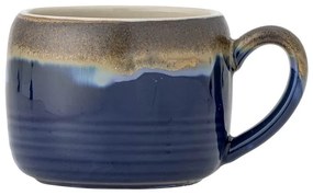 Bloomingville Hrnček Sheen Blue 400 ml