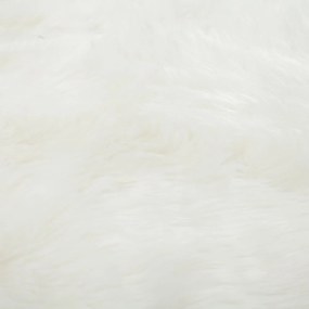 Flair Rugs koberce Kusový koberec Faux Fur Sheepskin Ivory kruh - 120x120 (priemer) kruh cm