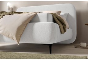 Manželská posteľ 140 cm Mononoke 140 (s roštom) (biela + čierna). Akcia -19%. Vlastná spoľahlivá doprava až k Vám domov. 1100372