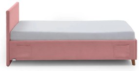 Ružová detská posteľ s úložným priestorom 90x200 cm Cool – Meise Möbel