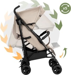 Športový kočík Davos 35 béžový