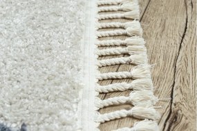 Dywany Łuszczów Kusový koberec Berber Maknes B5910 cream and grey - 140x190 cm