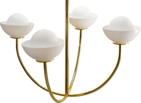 Toolight Toolight, stropné svietidlo 4xG9 APP1200-CP, zlatá-biela, OSW-04590