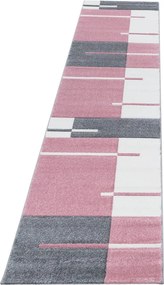Ružovo-sivý behúň 80x300 cm Hawaii – Ayyildiz Carpets