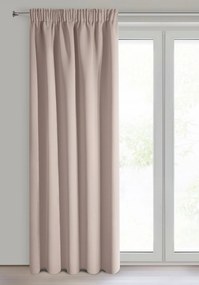 ZATEMŇOVACÍ ZÁVES NA PÁSKE ADLEY 135X270 CM PUDROVÁ