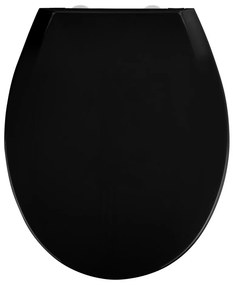 WENKO 23443100-WC sedadlo KOS 44x37 cm čierna/strieborná