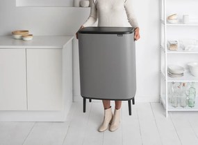 Brabantia BO Touch Bin 60L HI minerálne sivá