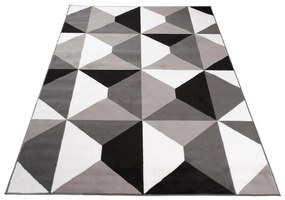 Kusový koberec PP Fino sivý 200x200cm