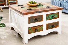 Konferenčný stôl 42149 Jakarta 70x70cm Drevo Mango - Komfort-nábytok