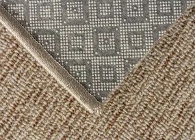 Koberce Breno Behúň GATE 05/DFO, šíře role 67 cm, béžová, viacfarebná