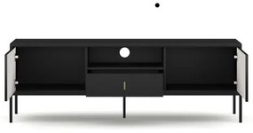 Televízny stolík SUE čierny