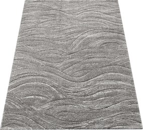 DY Sivý koberec s abstraktným vzorom Serenity 04 Rozmer: 160x230 cm