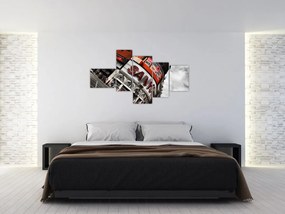 Londýnska ulice - obraz