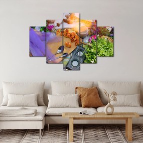 Obraz - letný piknik (150x105 cm)