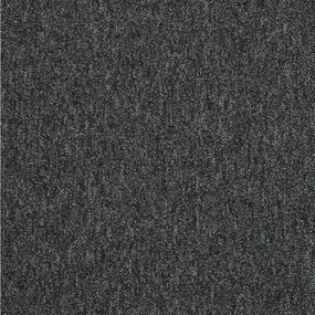 Balta, Kobercový štvorec Sonar 4478 čierny 50 x 50 cm, chodba / predsieň