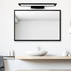 Toolight Toolight, LED nástenná lampa nad zrkadlo 40cm 7W, 560lm, APP839-1W, čierna, OSW-06664