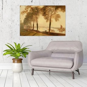 Obraz - Joseph Mallord William Turner, Mortlake Terrace, reprodukcia (90x60 cm)