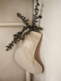 Ferm Living Vianočná pančucha z organickej bavlny Vela