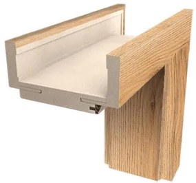 Obložková zárubňa Naturel 70 cm pre hrúbku steny 14-18 cm ľavá O3CPLDN70L