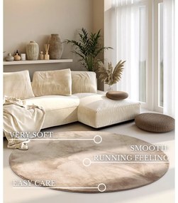 Krémový okrúhly koberec ø 160 cm Leon – Villeroy&amp;Boch