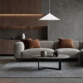 Závesné svietidlo na lanku CAPITAL 1xGX53/15W/230V pr. 60 cm biele