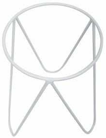 Stojan na kvety Loft 50 cm biely