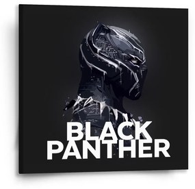 Sablio Obraz BLACK PANTHER z profilu Čierny - 50x50 cm