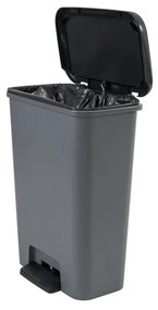 Pedálový plastový odpadkový kôš 50 l Compatta - Curver