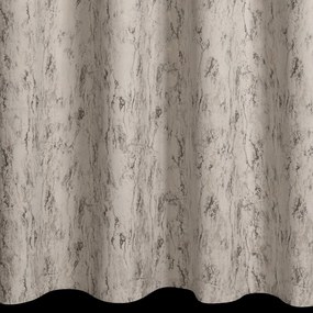 ZATEMŇOVACÍ ZÁVES NA KRÚŽKOCH KORNELIA 140X250 CM SVETLOBÉŽOVÁ