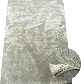 BE Koberec Zurich 1925 GREEN – zelený obdĺžnikový Rozmer: 140x190 cm