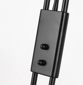 Brilagi - Stmievateľná stojacia lampa SCARLETT 1xR7s/230W/230V + 1xG9/40W čierna