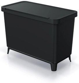 Odpadkový kôš, 23 + 10 l, čierna