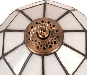 Brilagi - Tiffany vitrážová stolná lampa SIENNA 1xE27/60W/230V