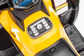 LEAN CARS S615 Žltá 24V batéria Quad