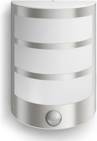 Philips 17324/47/16 - Vonkajšie senzorové svietidlo PYTHON LED/6W/230V IP44