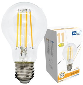 Anlux LED žiarovka E27 - 11W - 1540lm - teplá biela
