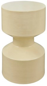 Kovový okrúhly odkladací stolík ø 30 cm Hidde – WOOOD