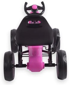 Šlapacia motokára POWER ružová