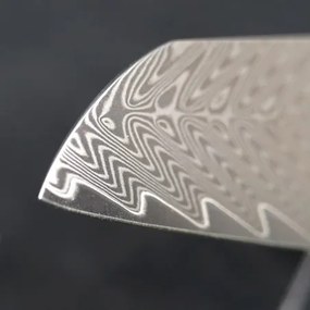 DELLINGER nůž Santoku Red 170 mm Resin Future