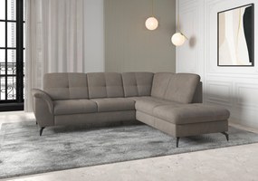 XXXLutz ROHOVÁ SEDAČKA, textil, bahenná hnedá Sit & More - Sedačky - 000144013395