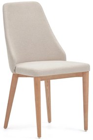 Béžová jedálenská stolička Rosie – Kave Home